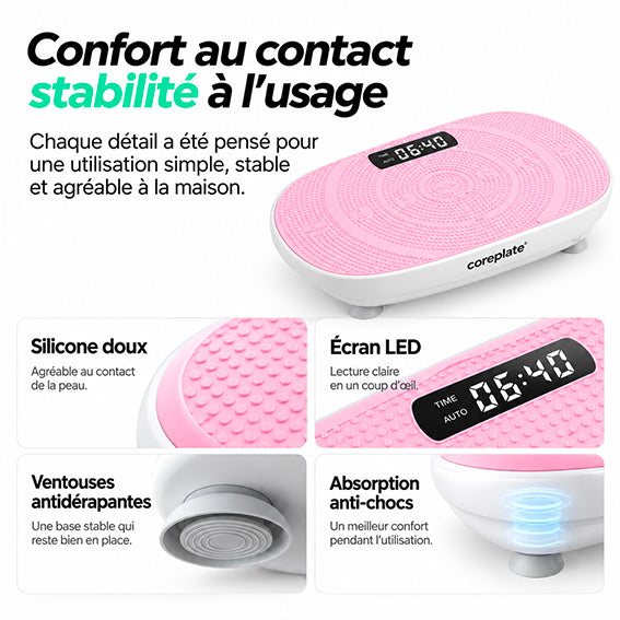 Plaque vibrante COREPLATE®