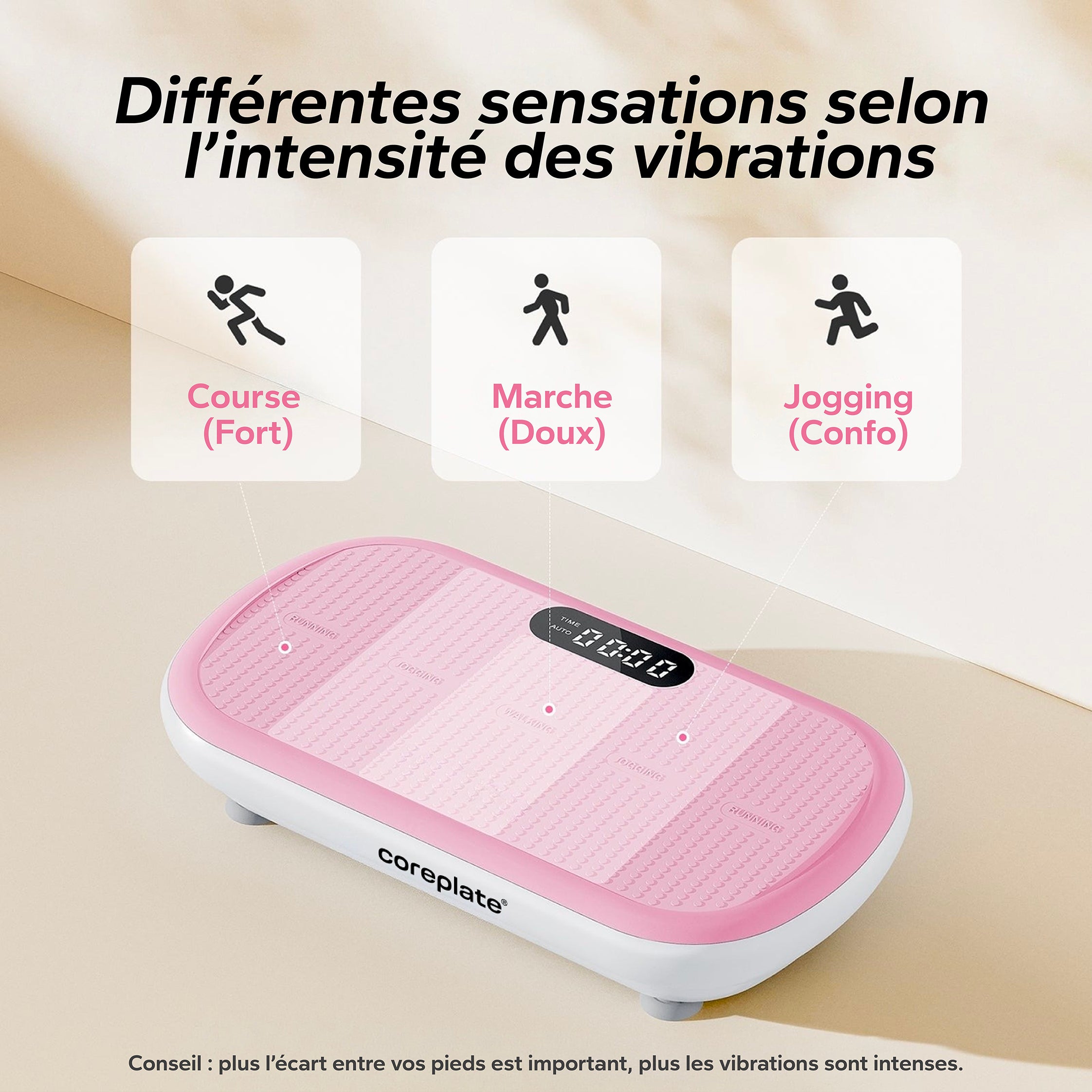 Plaque vibrante COREPLATE®